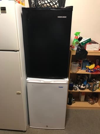 Large White Mini Freezer 3