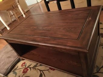 Lovely and solid coffee table 2