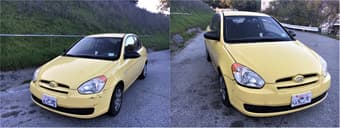 2008 Hyundai accent, Low millage (68000 miles), good condition 1