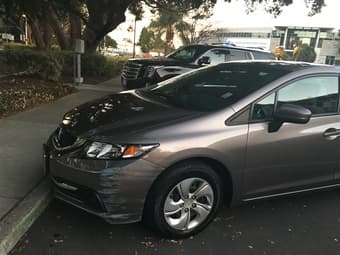 2014 Honda Civic LX, 17,200 miles 2