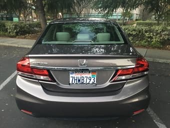 2014 Honda Civic LX, 17,200 miles 3