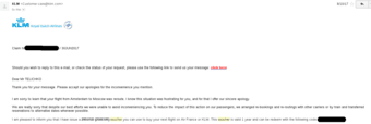 Two 295USD (250EUR) KLM/Air France voucher - 250 USD each OBO - $250 1