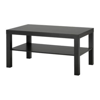 Coffee table, black-brown 1
