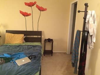 Mountain View双层公寓 主卧出租（女士）$1100+水电 2