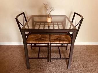 MOVING SALE  Dining, patio and other tables, chairs $40-200 2