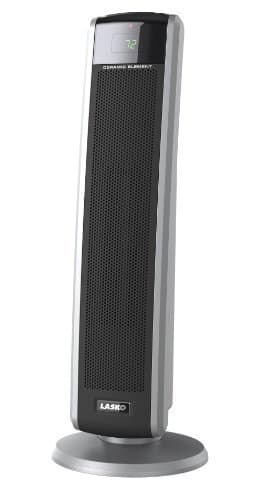 [Fully Boxed] Lasko 5586 Digital Ceramic Tower Heater with Remote, Dar 1