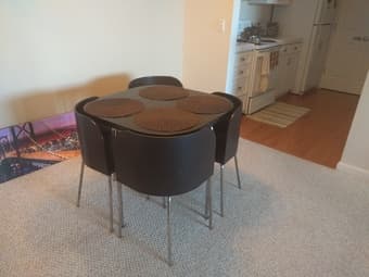 One bedroom with ample closet space and private bathroom in a 2bd2bath 2