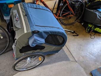 Solvit dog bike trailer 1