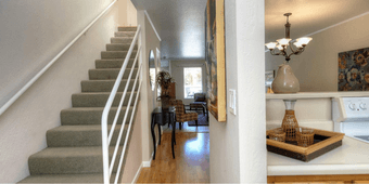 2 BR/1.5 Bath Townhouse for Rent in Menlo Park 1,200 sqft in April 1