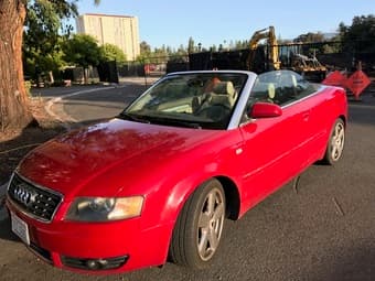2006 Audi A4 1.8T Premium Convertible 95k, well maintained 2