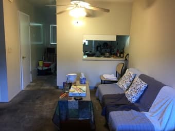 [QUIET LIVING ROOM] 客厅in a 2B1B apartment in Mountain View from April 2