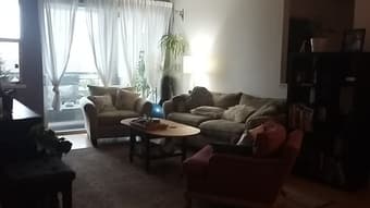 Master bedroom and private bath in spacious 2 bed 2 bath-Palo Alto 3