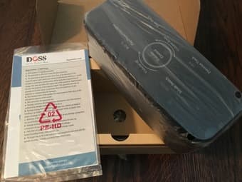 DOSS portable speaker, new. Photo below. New price: $30, my price: $20 1