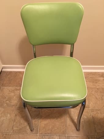 Retro kitchen table and chairs 2