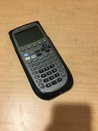TI 89 Titanium calculator 1