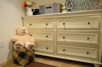 6-Drawer White Dresser from Crate&Barrel 1