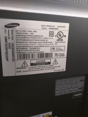Samsung LED TV for Sale | 32 inch - $100 2