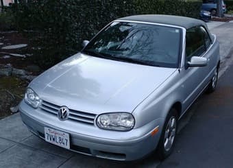 2002 Volkswagen Cabrio Convertible (Palo Alto) 1