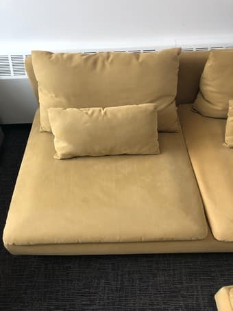 IKEA SÖDERHAMN Sofa with Ottoman 3
