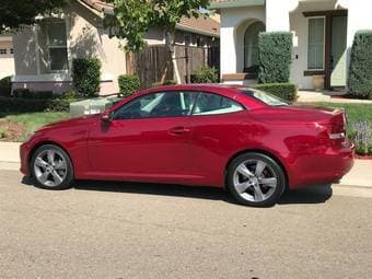 Spring and Summer Red Convertible 2