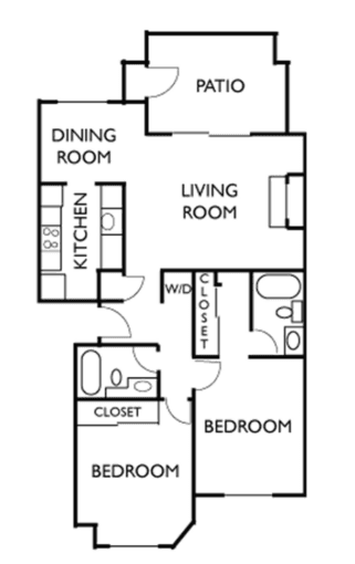 1bd 1bth available in redwood shores 4