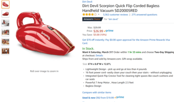 Handheld Vacuum Cleaner 1