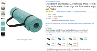 Selling yoga mat 1