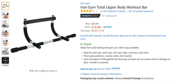 Selling Pull-up bar 1