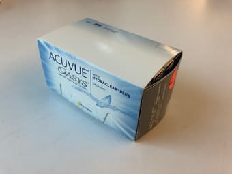 Acuvue Oasys contacts 2