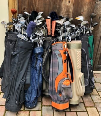 Good selection of Golf sets.  Various brands. Pick up & Play 1
