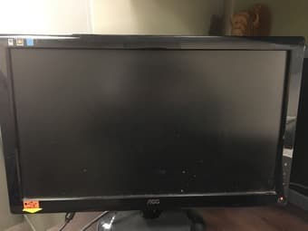 22 in AOC computer monitor 1