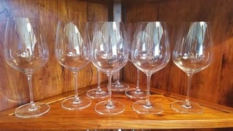 Riedel wine glasses - lots!! 1