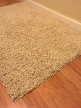 Beautiful White Rug 1