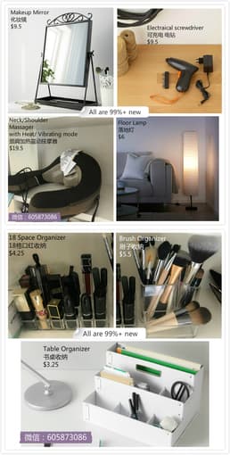 Moveout SALE:lamp,chair, organizer, diffuser,souviner, and MORE! 3