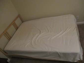 Full Mattress and Bed Frame 1
