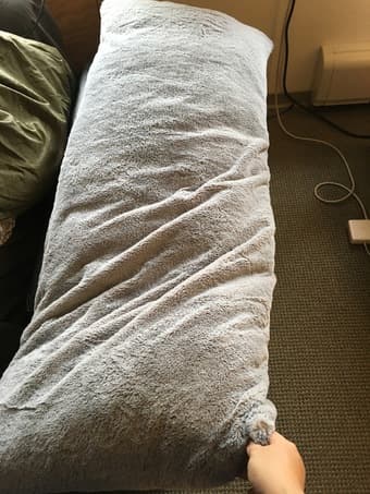 bed risers, radio alarm clock, side pillow 3