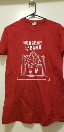 Red shirt size s 3