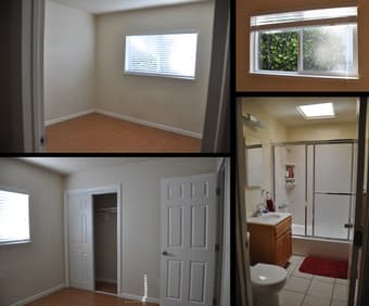 Private room (unfurnished) & shared bath Avail June 1st 1
