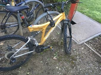 Gold Motobecane Mountain Bike 1