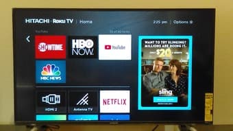 Hitachi 43" TV 1