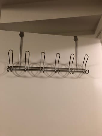 Aluminum Door Rack 2