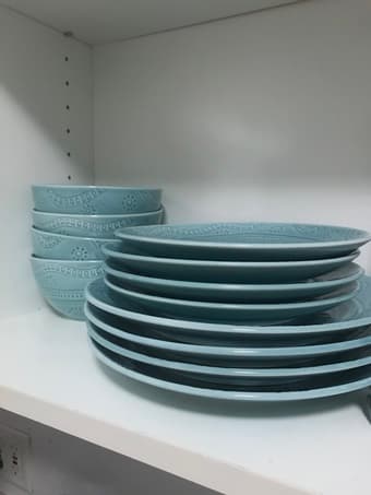 Blue Ceramic Dish Set 1