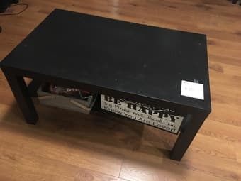 Moving sale (May 12-13) - Desk, chair, coffee table, shoe racks, +more 3