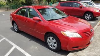 2007 Toyota Camry LE, clean title, no issues, registered, 131000 miles 1