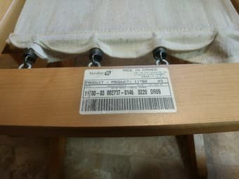 Dutailier glider frame w/ ottoman 2
