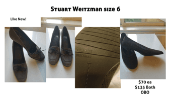 Dozen+ Designer Shoes VERY GOOD, LIKE NEW, NEW CONDITION! 2