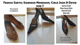 Dozen+ Designer Shoes VERY GOOD, LIKE NEW, NEW CONDITION! 3