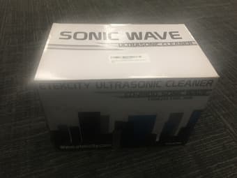 Etekcity ultrasonic cleaner, CD-2800 sonic wave, stainless steel tank 1