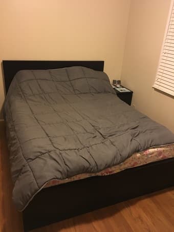 bed frame - mattress - dresser - TV stand 1