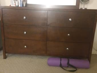 Beautiful dresser and mirror 2